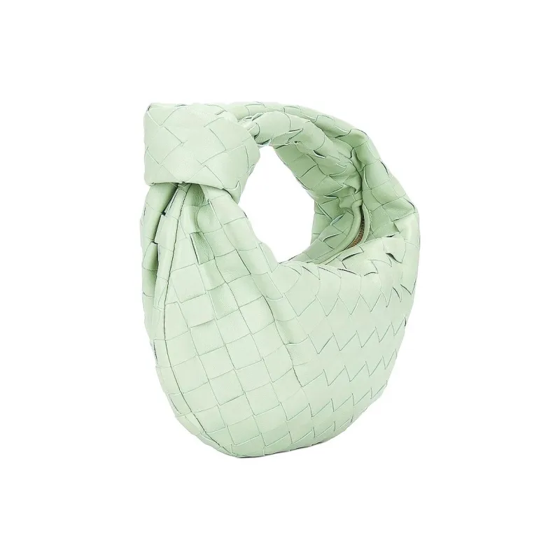 Bottega Veneta JODIE Leather Handbag Mini Women's Green-2