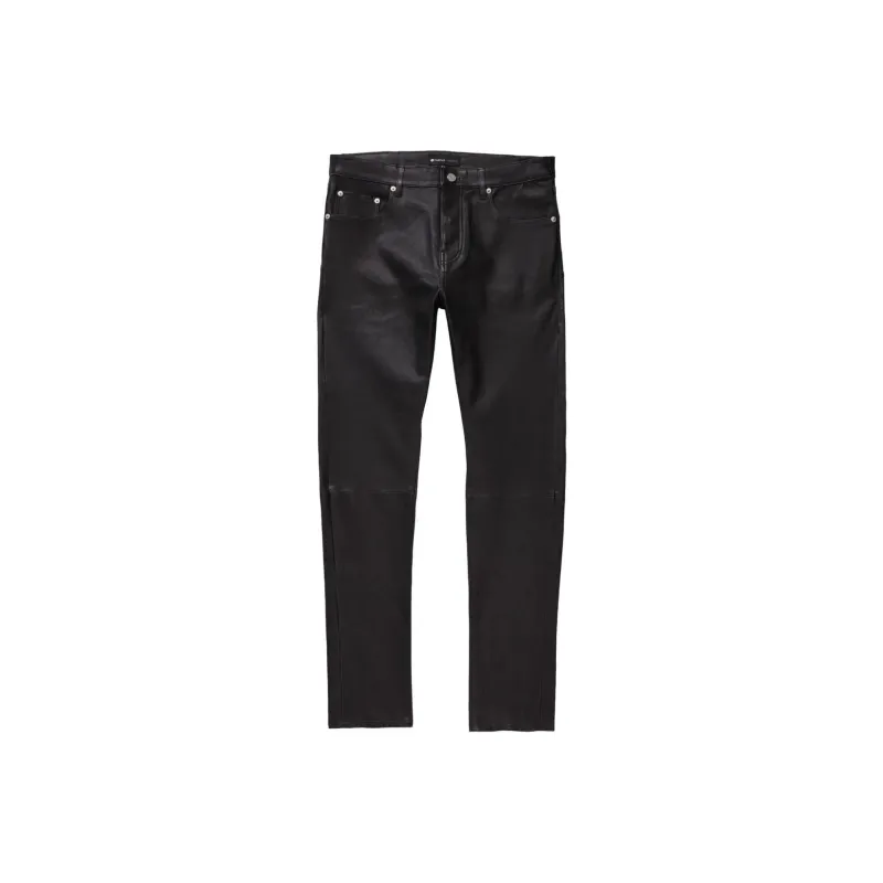 PURPLE-BRAND Stretch Leather Beauty Pants-0