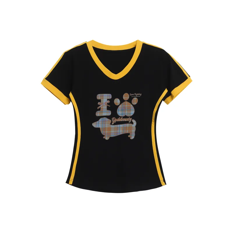 BEAR UNION Regular Short Sleeved T Shirts Women's-0