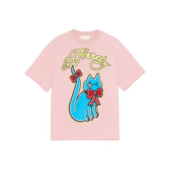 Ed Hardy FW23 T Shirt Women's Camellia Rose
