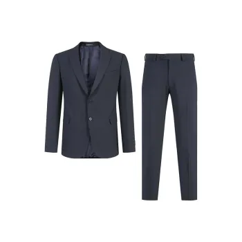 EMPORIO ARMANI Business Suit Men's Dark Blue