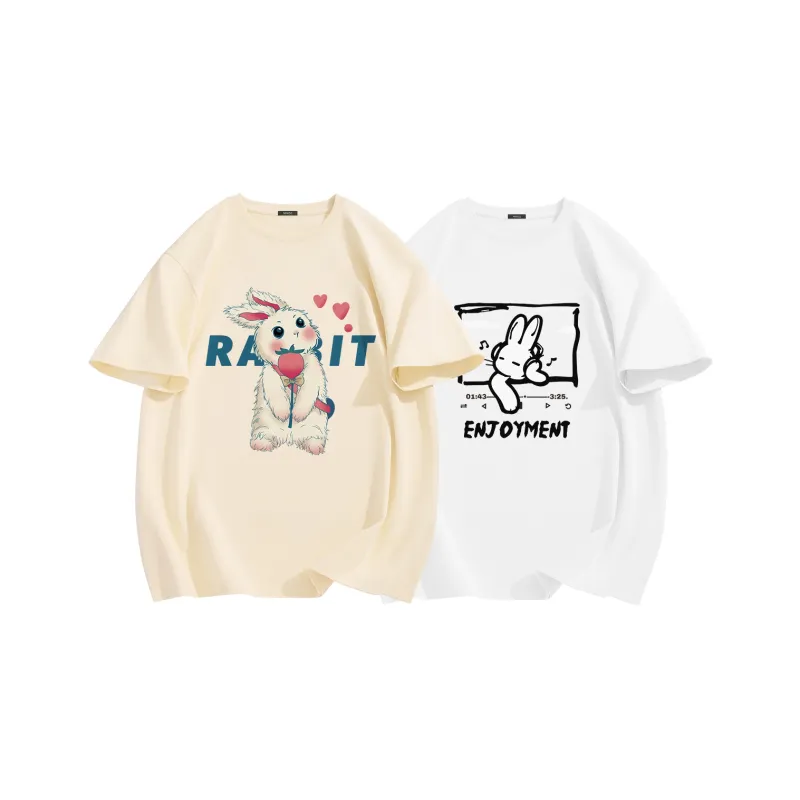 MINISO T Shirt Women's 2 Pack Summer-30