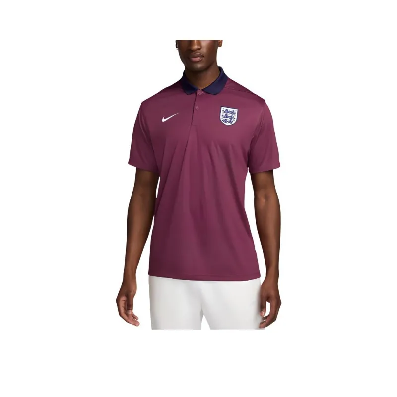 Nike England Victory Soccer Jerseys Men's Red Wood Color-0