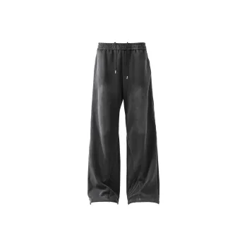 PEDLOR Casual Pants Unisex Washed Gray