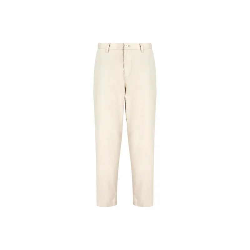 ARMANI EXCHANGEAE SS24 Casual Pants Men's Ecru-0