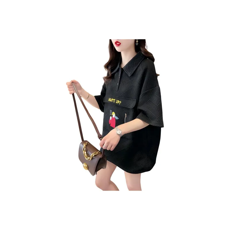 The Temptation Of The Muse Drop Shoulder Sleeve T Shirt Women's-2