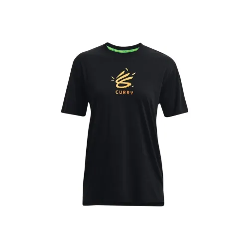 Under Armour Curry X Sesame Street T Shirt Women's Black