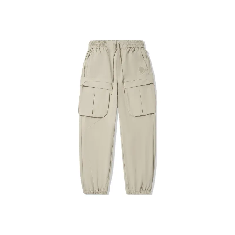 LiNing Sports Pants Men's Muted Grass-0