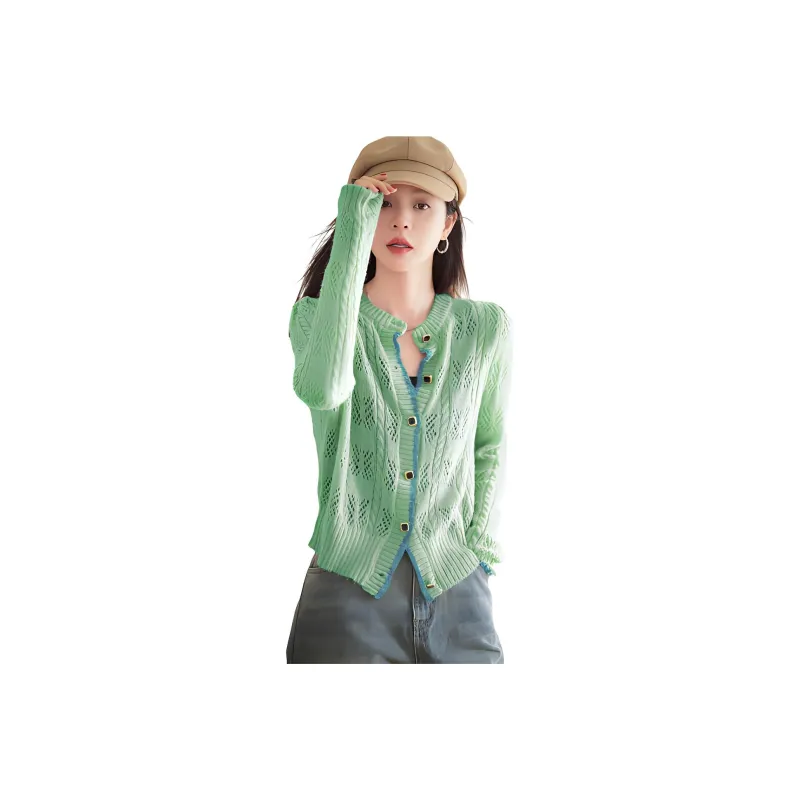 MT Sweaters Women's Green-0