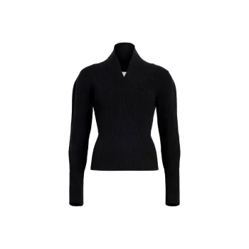 Patou Wrap collar Jumper