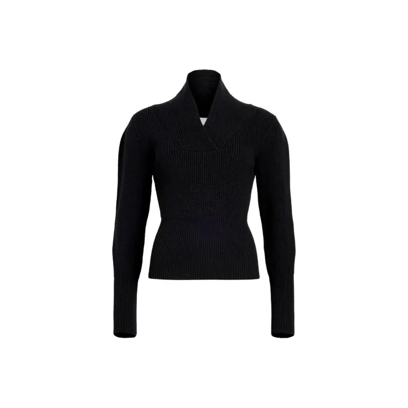 Patou Wrap collar Jumper-0