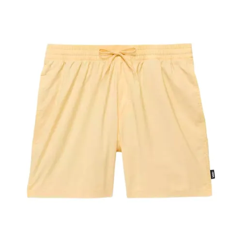 Vans Primary Solid Elastic 17'' Boardshorts Casual Shorts Men's Yellow