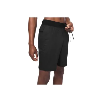 Lululemon T.H.E. Sports Shorts Men's Rock Line Embossed Black