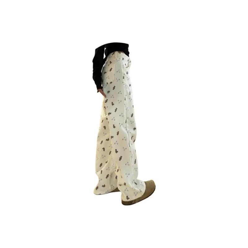 FOREVER 21 Jeans Women's Bear Print-2