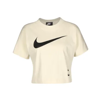 Nike Crop Tops Women's Beige