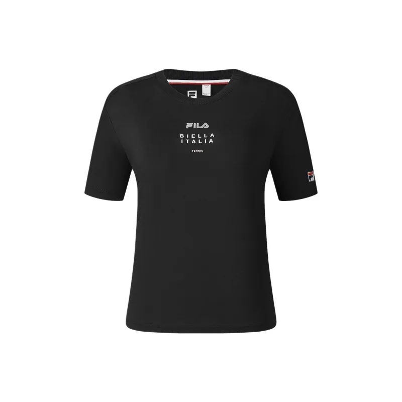 FILA Athletics T Shirt Women's Pitch Black-0