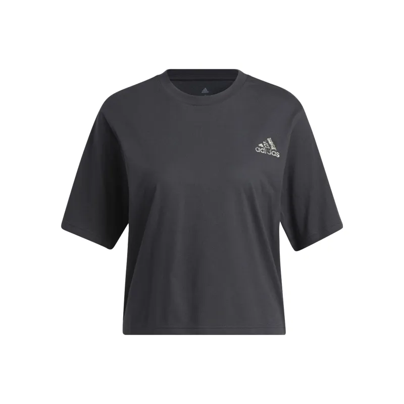 Adidas Crop Tops Women's Black-0