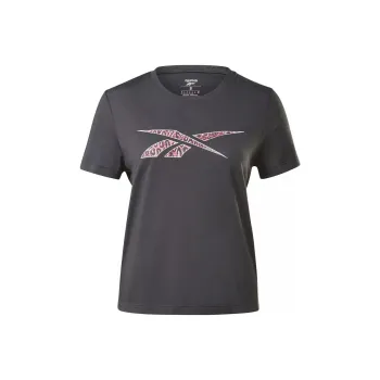 Reebok MODERN SAFARI BIG LOGOTEE T-Shirt Women's Black