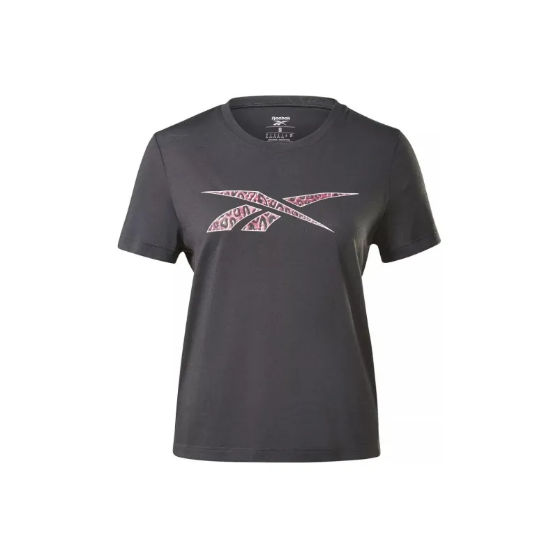 Reebok MODERN SAFARI BIG LOGOTEE T-Shirt Women's Black-0