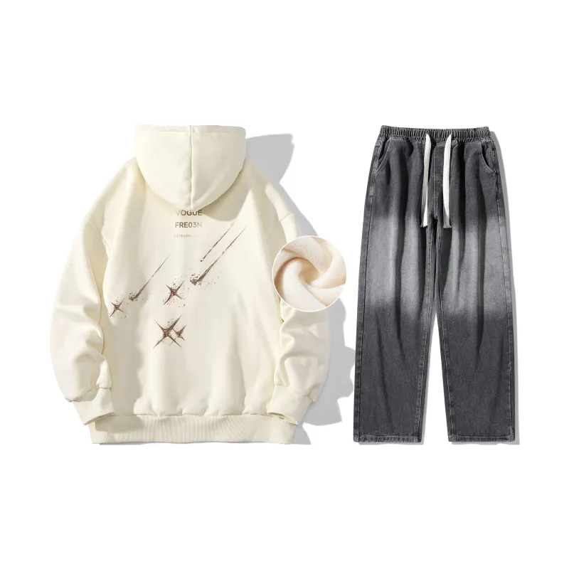 FREO3N Sweatshirt Sets Unisex-4
