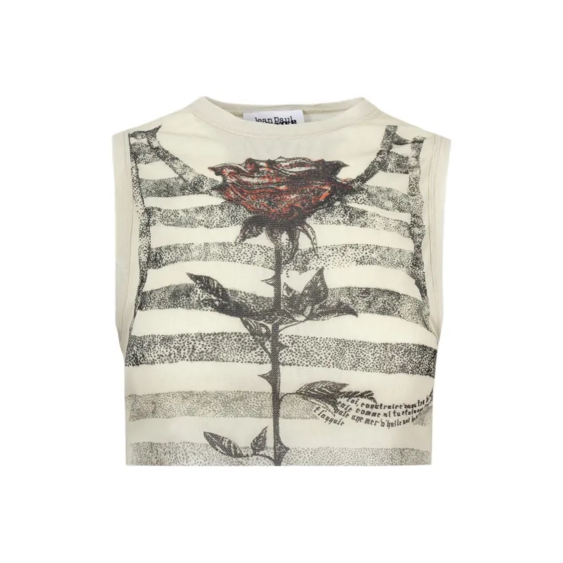 Jean Paul Gaultier Tattoo Marinière Top-0