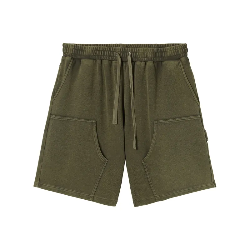 N MAX Casual Shorts Men Green Shacha Green-0