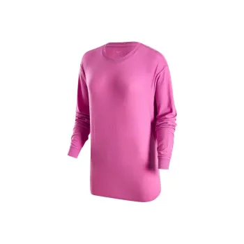 Nike Drop Shoulder Sleeve T Shirt Women's Pink