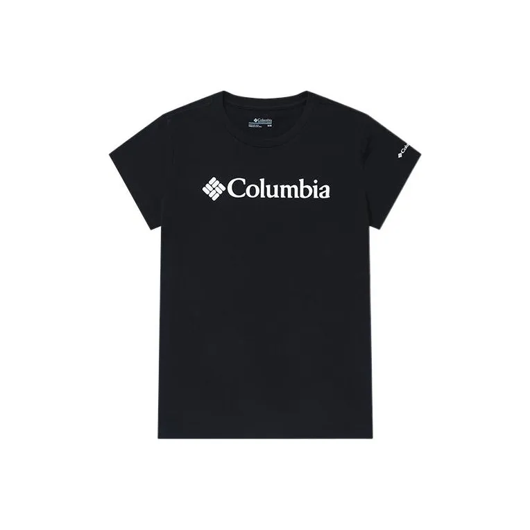 Columbia Set in Sleeve T Shirt Women's Black-0