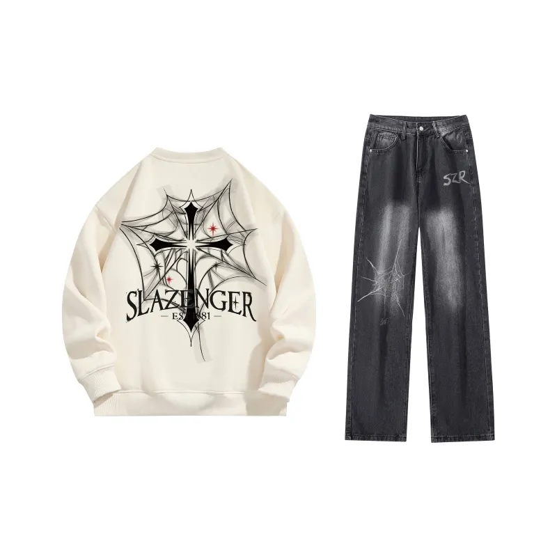 Slazenger Sweatshirt Set Unisex-16