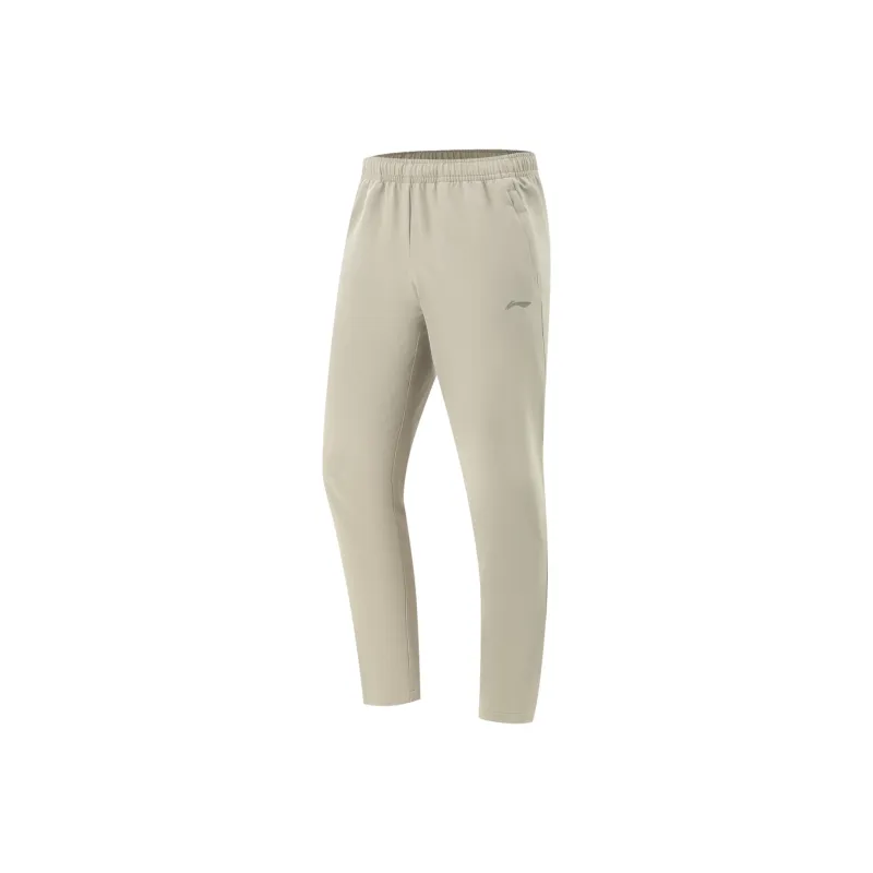LiNing Fitness Series Sports Pants Men's Coffee Foam Umber-0