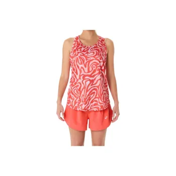 Asics T Shirt Women's Red Print