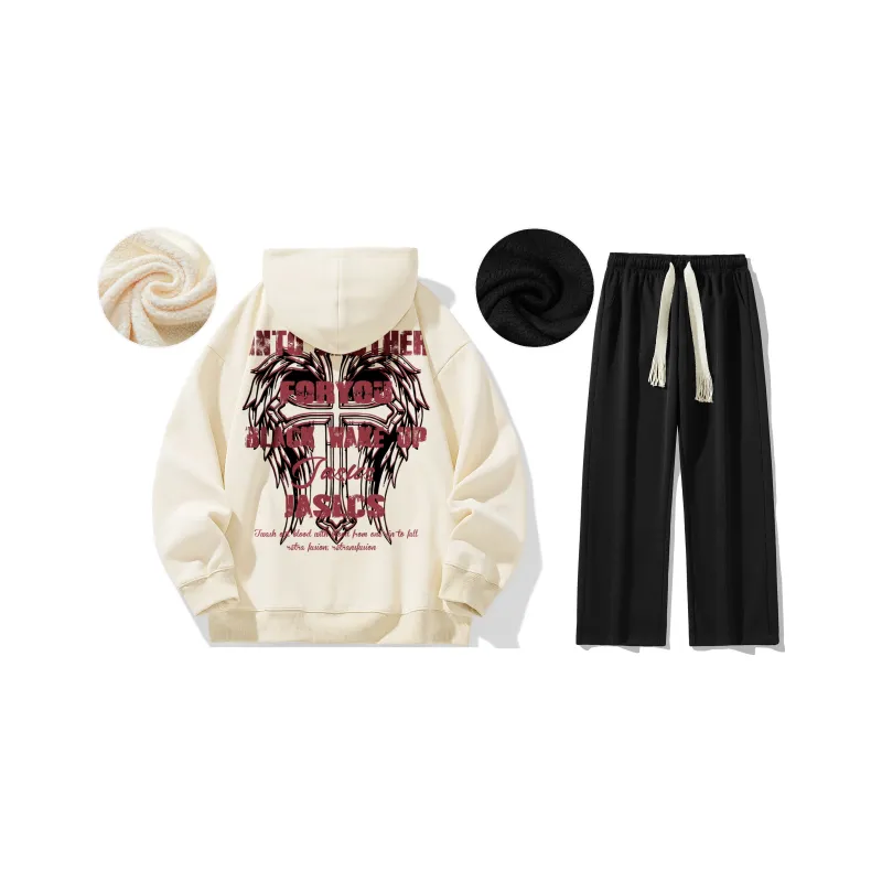 Jaslcs Sweatshirt Sets Unisex-4