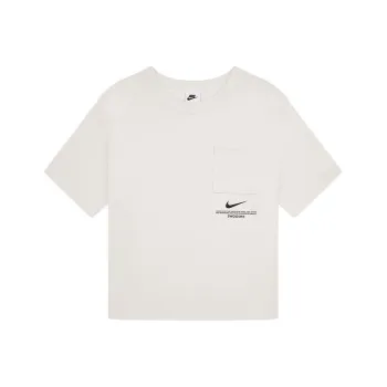 Nike SS22 Set in Sleeve T Shirt Women's Phantom Gray White