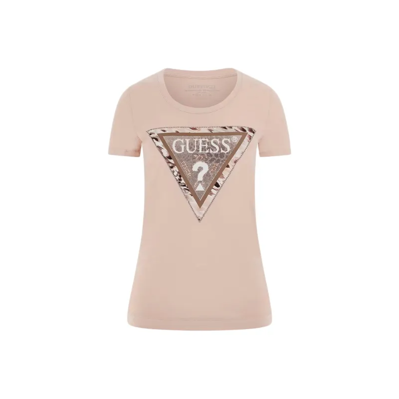 GUESS T-Shirts Women's Pink-0