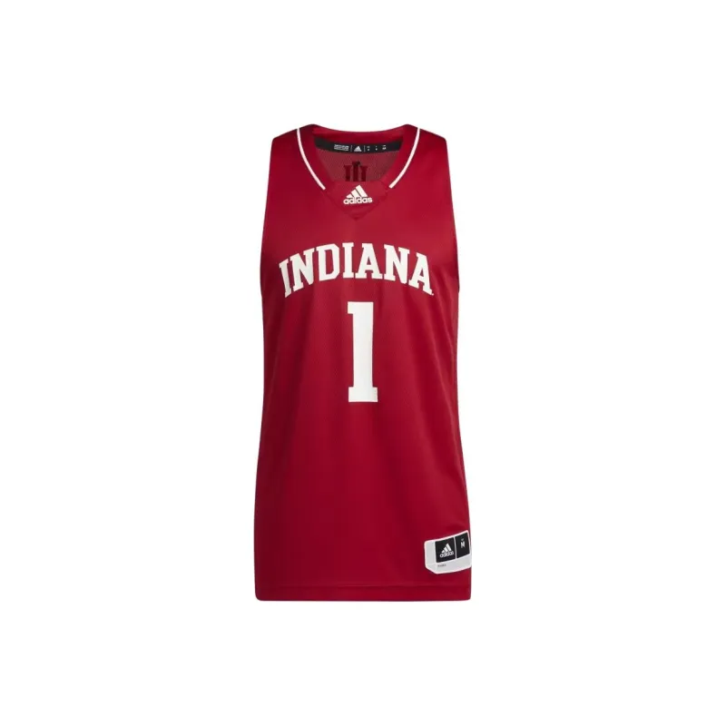 Adidas Free Shipping With AdiClub Hoosiers Ncaa Swingman Jersey-0