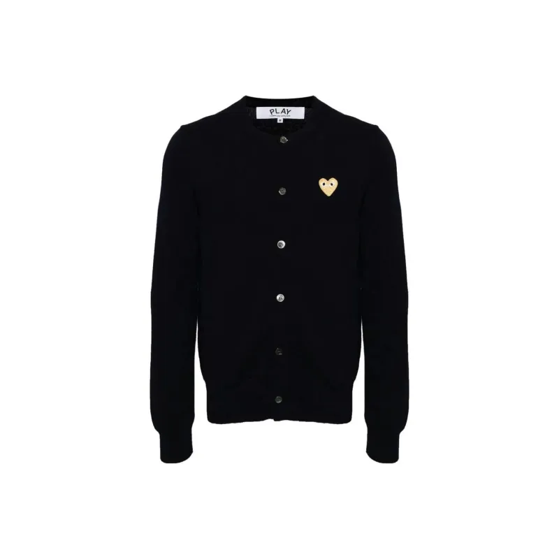 CDG Play Sweaters Women's Black-0