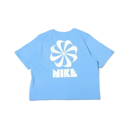 Nike x Atmos Pink T Shirt Women's Blue