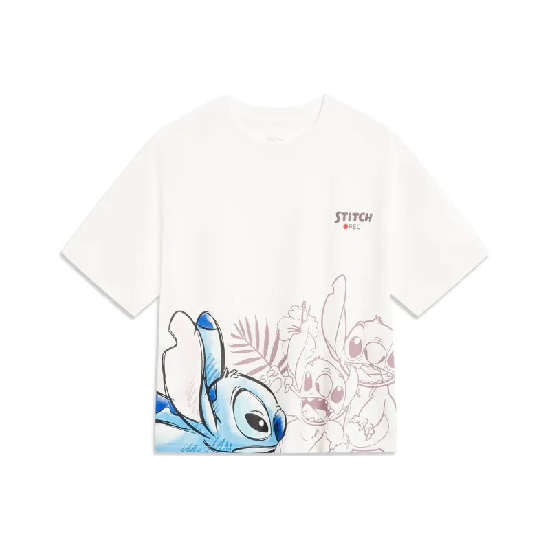 Disney X LINING Crop Tops Women's Ivory-0