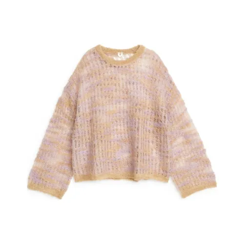 ARKET Sweater Women's Beige/Lilac