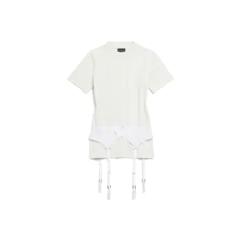 Balenciaga Lingerie T Shirt 'Dirty White'