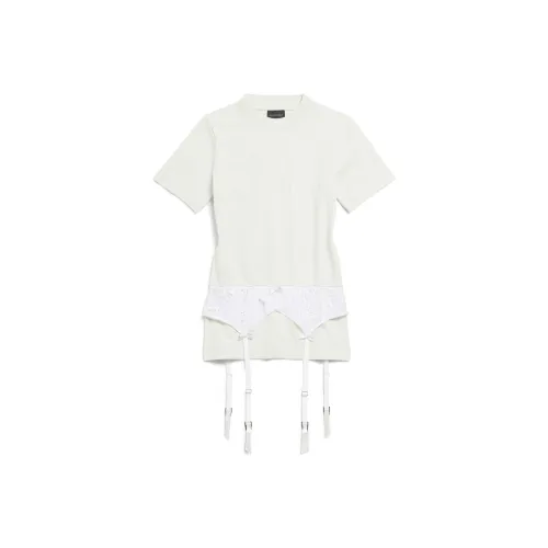 Balenciaga Lingerie T Shirt 'Dirty White'