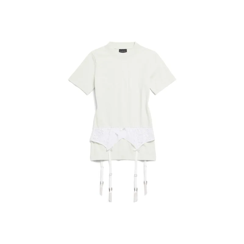 Balenciaga Lingerie T Shirt 'Dirty White'-0