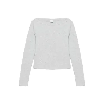 ARITZIA T-Shirt Women's Heather Chrome Gray