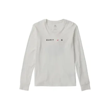 BURTON Drop Shoulder Sleeve T-Shirt Women's Sturdy White