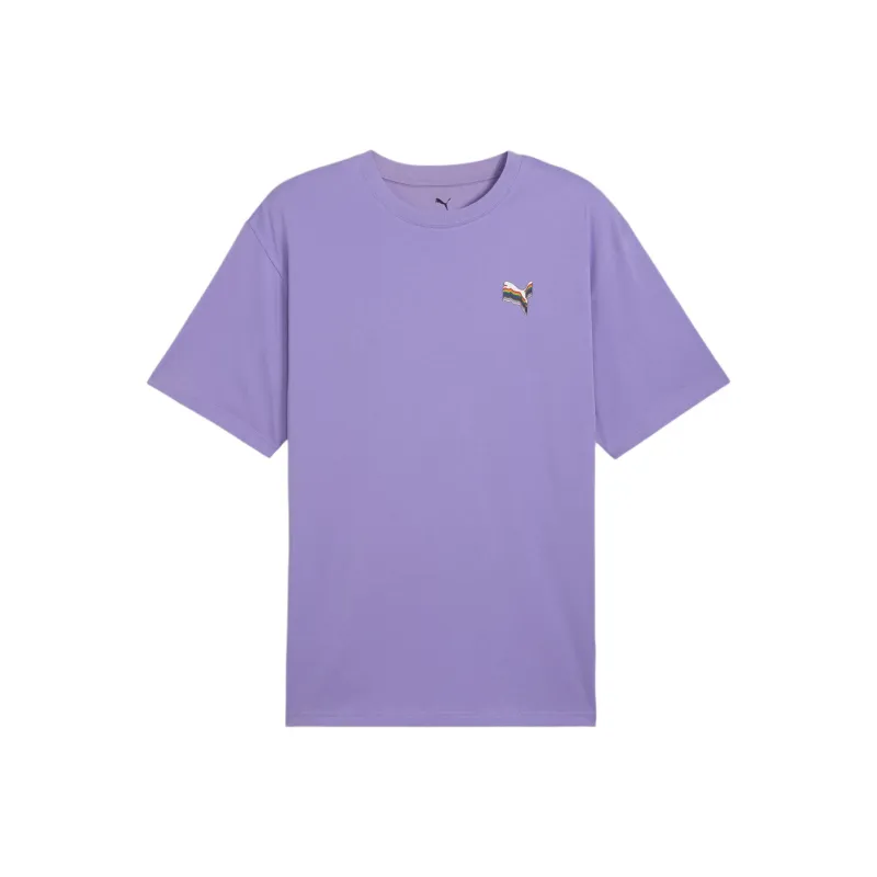 PUMA T Shirts Unisex Lavender-0