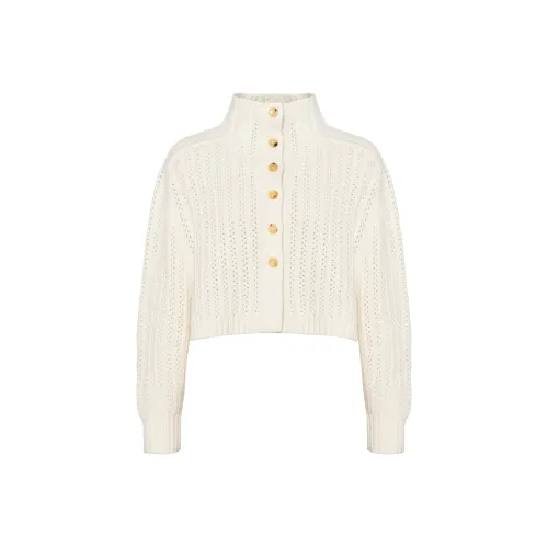 MaxMara Hodeida High Neck Cropped Cardigan