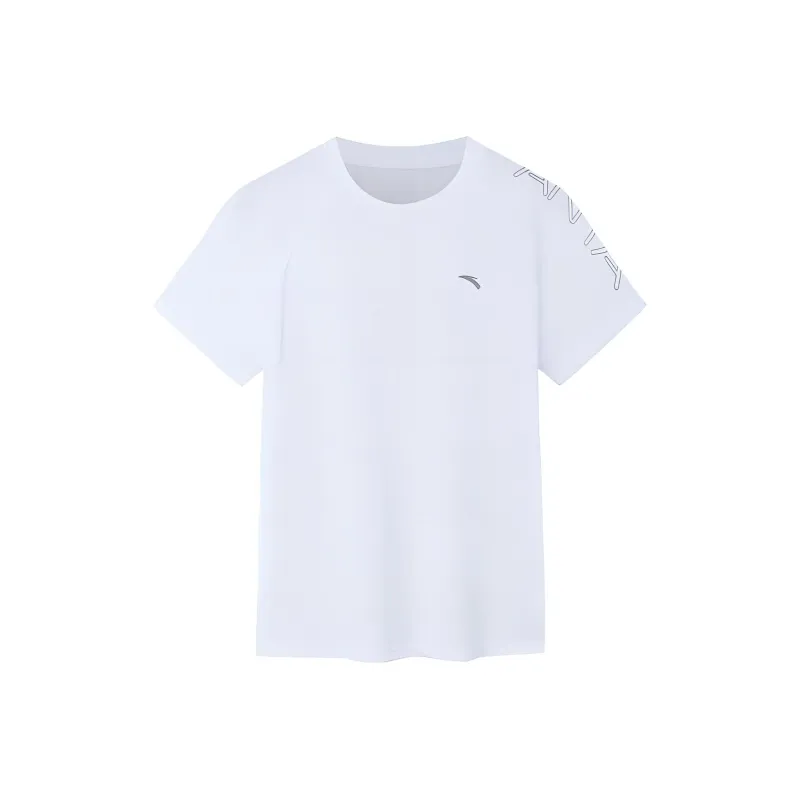 Anta Variety Training Collection Raglan Sleeve T Shirt Women's Snowflake White-0