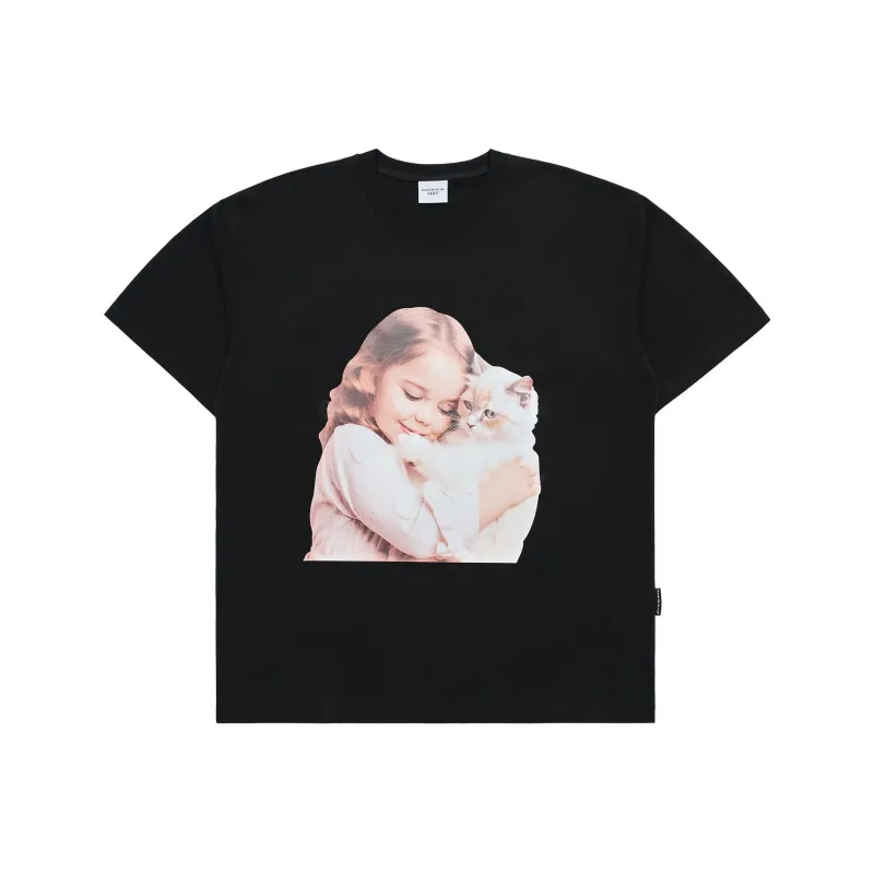 Acme De La Vie/ADLV Drop Shoulder Sleeve T Shirt Women's Black-0