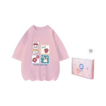 Tokyo Season T Shirt Women's Gift Box Set Pink Fruit Bunny