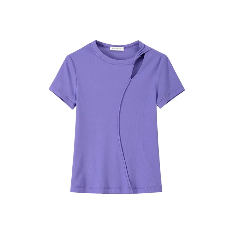 Roselingling T Shirts Women's-2